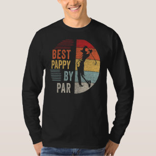 Camiseta Mens Golf Mejor Pappy Por Par Grandpa Golfer Padre