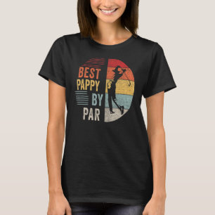 Camiseta Mens Golf Mejor Pappy Por Par Grandpa Golfer Padre