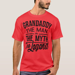 Camiseta Mens Grandaddy Man Myleye Abuelo Padre'