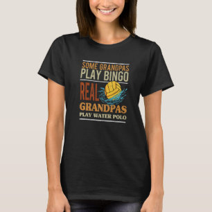 Camiseta Mens Grandfather Waterpolo Player Grandpa Plays Wa