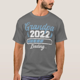Camiseta Mens Grandpa 2022 Pregnancy Reveal First time Gran