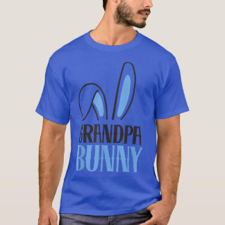 Camiseta Mens Grandpa Bunny Costume Funny Family Matching E