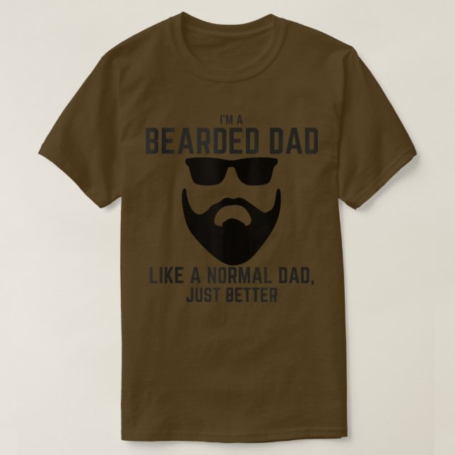 Camiseta Mens Great Beard Comes Great Responsibility Beard  (Diseño del anverso)