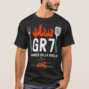 Camiseta Mens Grill Funny Man Grill BBQ GR7