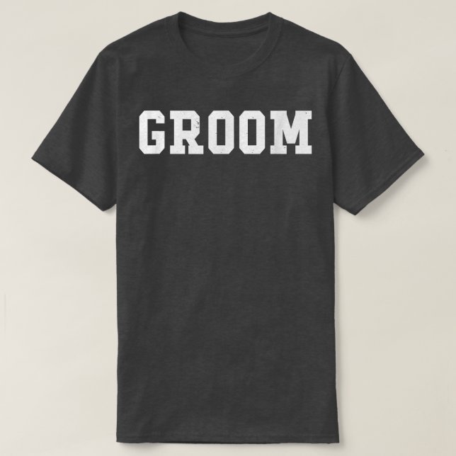 Camiseta Mens Groom1595 (Diseño del anverso)