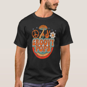 Camiseta Mens Groovy Pops Nostalgia estética de los años 70