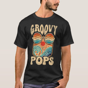 Camiseta Mens Groovy Pops Nostalgia estética de los años 70