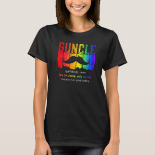 Camiseta Mens Gtío Definición Bandera Arcoiris Lgbtq Orgull