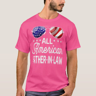 Camiseta Mens Guay All American FatherInLaw Bandera estadou