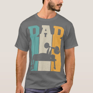 Camiseta Mens Gym dad Bod dad Levantamiento de pesos Levant