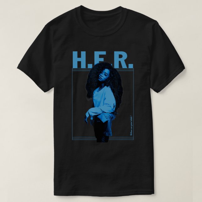 Camiseta Mens H.E.R. Slide Tee T-Shirt (Diseño del anverso)