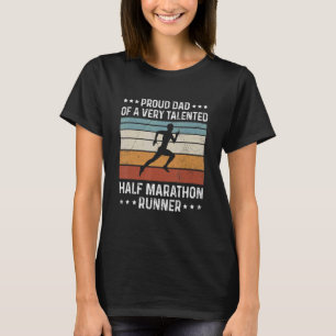 Camiseta Mens Half Marathon Cita Para Un Padre De Medio Mar