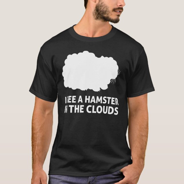 Camiseta Mens Hamster Merch - Por Hamster (Anverso)