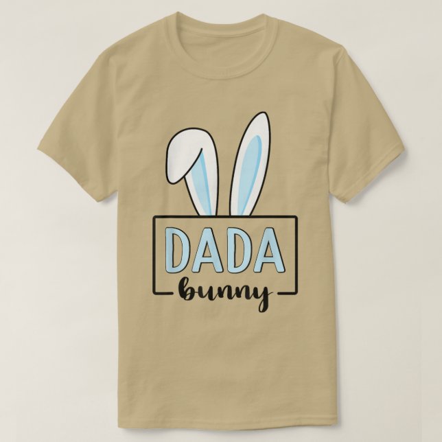 Camiseta Mens Happy Easter Daddy Bunny Rabbit Christian Eas (Diseño del anverso)