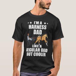 Camiseta Mens Harness Carreras Papá Equitación de venado Tr