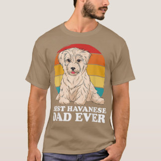 Camiseta Mens Havanese Dad Dog Owner Havanese