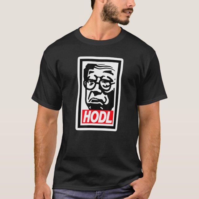 Camiseta Mens Hodl Tee Crypto (Anverso)