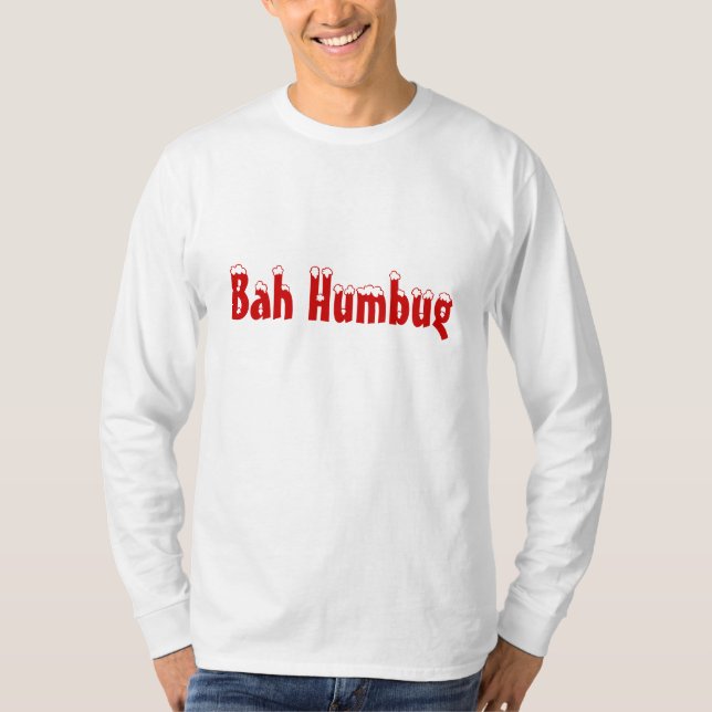 Camiseta Mens Holiday Tee Bah Humbug (Anverso)