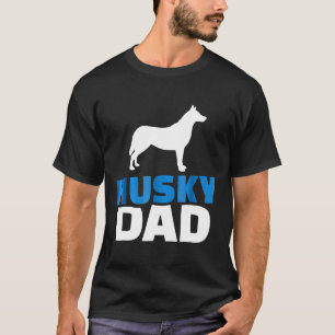 Camiseta Mens Husky Dad