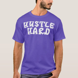 Camiseta Mens HUSTLE Gym Fitness Workout Bodybuilding Motiv