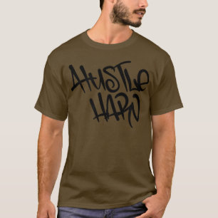 Camiseta Mens HUSTLE HARD HARD Gym Fitness Workout Bodybuil