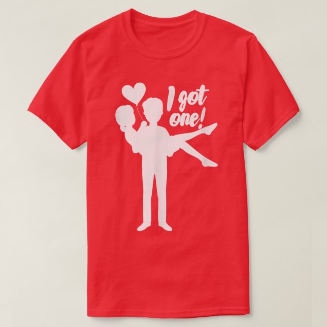 Camiseta Mens I Got One Groom Bride Wedding Bachelor Party  (Diseño del anverso)