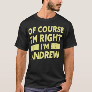 Camiseta Mens I m Andrew Funny Andrew Name 
