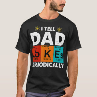 Camiseta Mens I Tell Dad Jokes Periodically, Father's day t