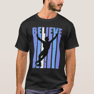 Camiseta Mens Ice Skater Figura Skater Retro Molestias Vina
