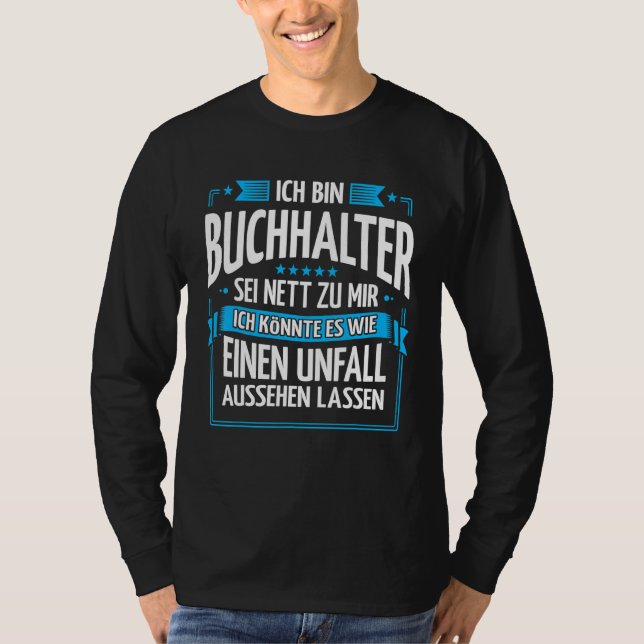 Camiseta Mens Ich Bin Book Holder (Anverso)