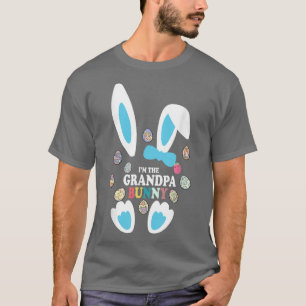 Camiseta Mens I'm The Grandpa Bunny Matching Family Easter 