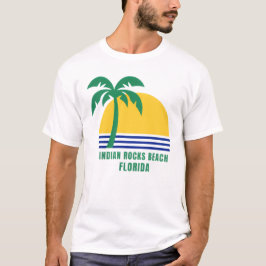 Camiseta Men's Indian Rocks Beach Florida T-Shirt