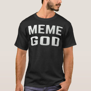 Camiseta Mens Internet Memes de Dios