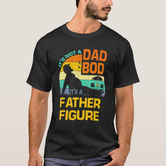 Camiseta Mens It's Not A Dad Bod It's A Father Figure 9 (Anverso)