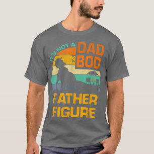 Camiseta Mens Its Not A Dad Bod Its Father Figure Vintage F
