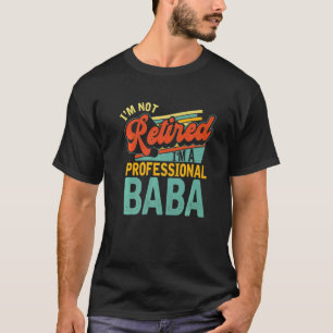 Camiseta Mens Iu2019m A Profesional Baba Vintage Retirado N