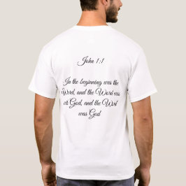 Camiseta Men's John 1:1