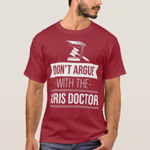 Camiseta Mens Juris Médica de la Ley de Acusación
