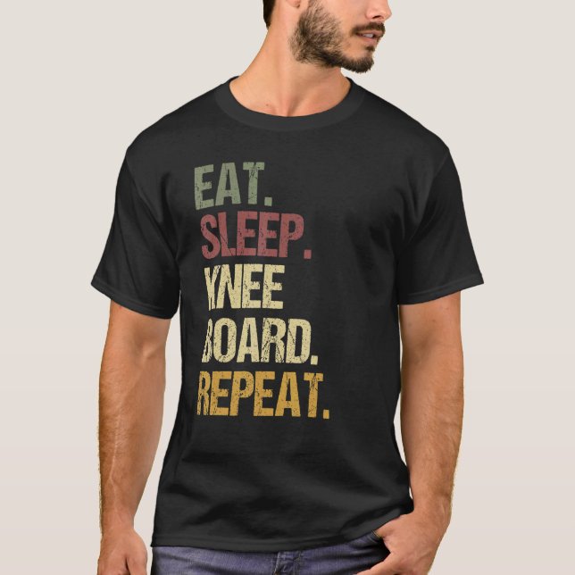 Camiseta Mens Kneeboarding (Anverso)
