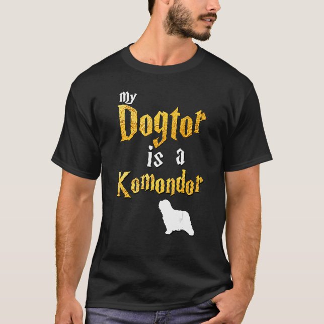 Camiseta Mens Komondor Komondor (Anverso)