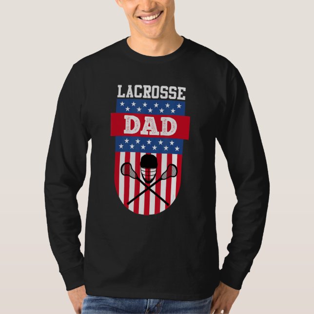 Camiseta Mens Lacrosse Dad (Anverso)