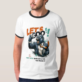 CAMISETA MEN'S LET'S GOO LESSONS LEARN RINGER T SHIRT 