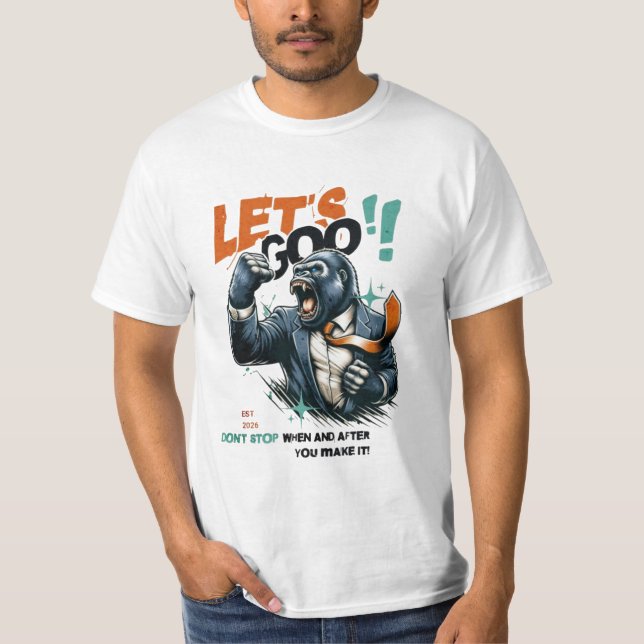 CAMISETA MEN'S LET'S GOO LESSONS LEARN VALUE T SHIRT  (Anverso)