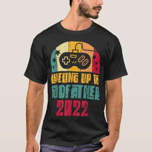 Camiseta Mens Leveling To Godfather 2022 Game Controller
