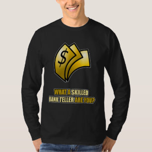 Camiseta Mens Lo Que Es Una Inversión En Un Banco Cualifica