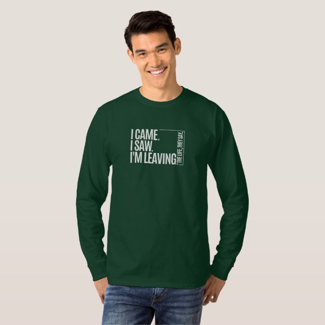 Camiseta Men's Long Sleeve Tee | Sarcastic Fall Layering |  (Anverso completo)