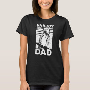 Camiseta Mens Macaw Bird Parrot Dad Parakeet