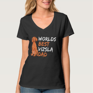 Camiseta Mens Magyar Vizsla Design para tu papá de Vizsla