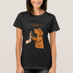 Camiseta Mens Magyar Vizsla Dog Dad