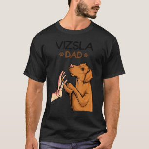 Camiseta Mens Magyar Vizsla Dog Dad